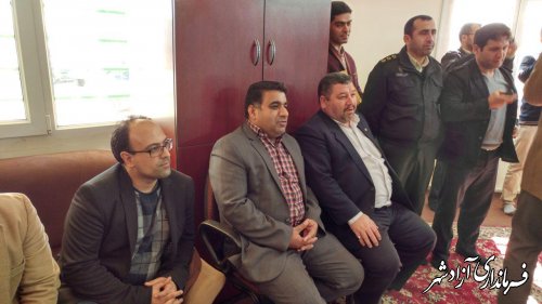 انجام معاینات کارکنان ادارات شهرستان آزادشهردر هفته ی ملی سلامت مردان ایرانی