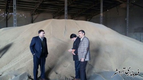 بازدید کارگروه تخصصی تعزیرات آرد و نان شهرستان آزادشهر از کارخانجات تولید آرد خبازی ها