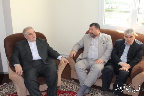 دیدار استاندار با اعضاء  هیات نظارت بر انتخابات شوراهای اسلامی شهرستان