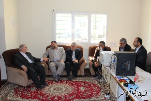 دیدار استاندار با اعضاء  هیات نظارت بر انتخابات شوراهای اسلامی شهرستان