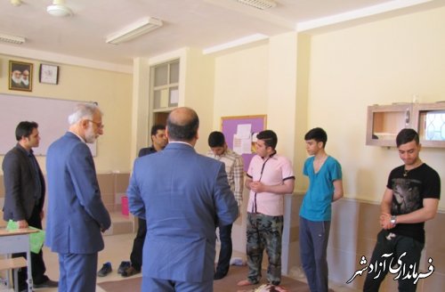 اجرای طرح پانسیون نوروزی دانش آموزان آزادشهری