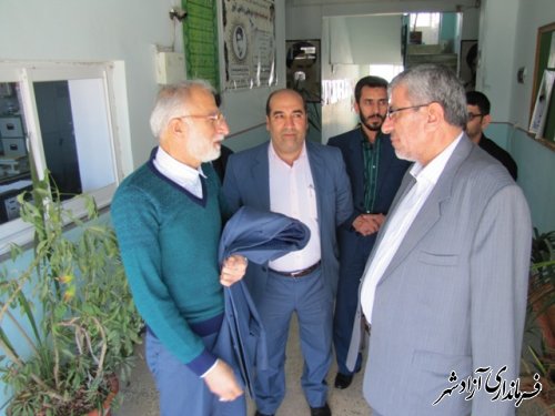بازدید مدیرکل آموزش و پرورش گلستان از ستاداسکان فرهنگیان شهرستان آزادشهر