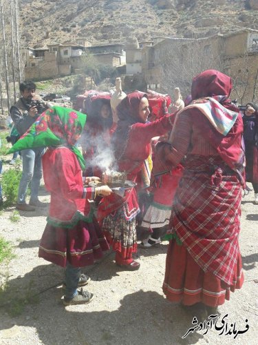 برگزاری مراسمات آیینی، سنتی محلی روستای تاریخی پارسیان شهرستان آزادشهر