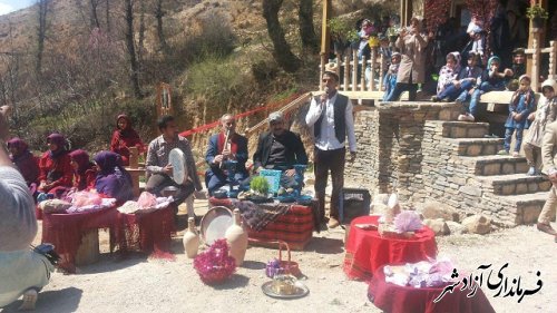 برگزاری مراسمات آیینی، سنتی محلی روستای تاریخی پارسیان شهرستان آزادشهر
