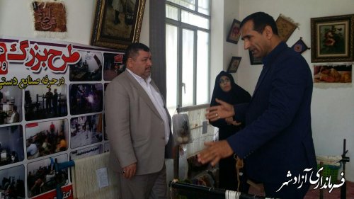 بازدید  فرماندار شهرستان آزادشهر از مراکز اقامتی میان مدت ترک اعتیاد