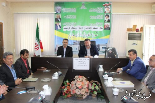 برگزاری کلاس آموزشی آشنایی با قوانین انتخابات ویژه اعضای هیأت اجرایی شهرستان های آزادشهر و رامیان