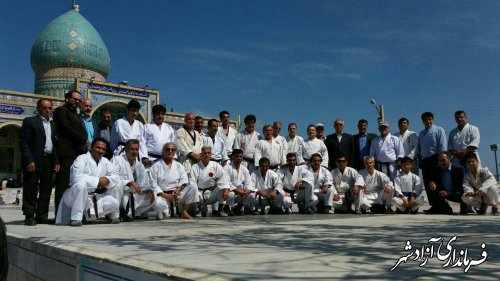 همایش پیشکسوتان هیئت کاراته  استان به میزبانی شهرستان آزادشهر برگزار گردید