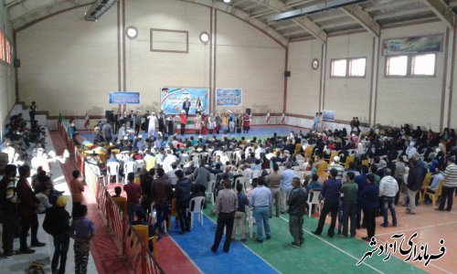 جشن «همه با هم» در شهرستان آزادشهر برگزارشد