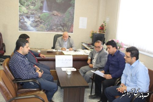 برگزاری سومین جلسه کمیته پشتیبانی (خودرویی) شهرستان آزادشهر