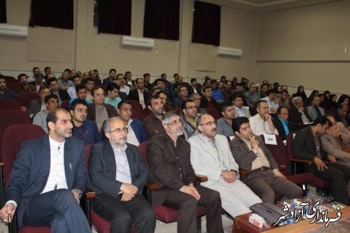 جلسه توجيهي بازرسين انتخابات شهرستان آزادشهر