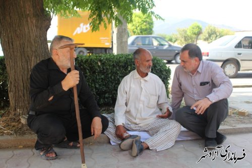 بررسی مشکلات مردمی در ملاقات عمومی با فرماندار شهرستان آزادشهر