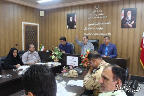 برگزاري جلسه ستاد گراميداشت هفته دولت در شهرستان آزادشهر