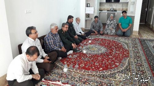 دیدار از دو فرهنگی آزاده شهرستان آزادشهر