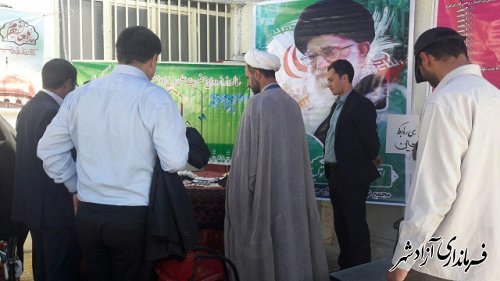 افتتاح نمایشگاه صنایع دستی و هنرهای سنتی بانوان توانمند شهرستان آزادشهر