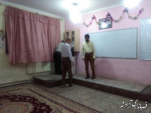 آمار اسکان مسافرین نوروزی در مدارس شهرستان آزادشهر