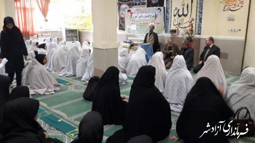 اولین جلسه از سلسله نشست های گفتمان دانش آموزی امام جمعه با دانش آموزان شهرستان آزادشهر