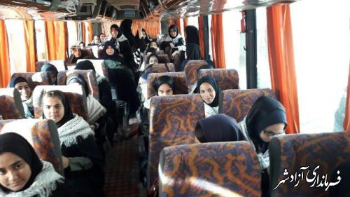 افتتاح اردوهای راهیان نوردانش آموزی استان گلستان در شهرستان آزادشهر