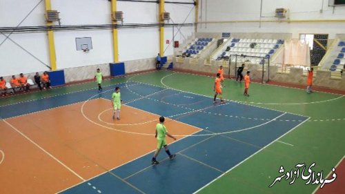 مسابقات فوتسال جام گرامیداشت 13 آبان در شهرستان آزادشهر