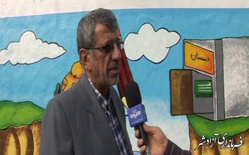 مصاحبه خبری مدیرکل آموزش و پرورش گلستان در آزادشهر