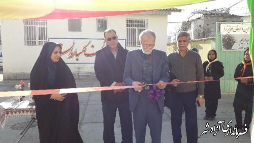 افتتاح نمایشگاه محیط زیست در هنرستان حکمت شهرستان آزادشهر