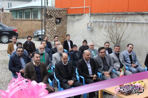 به مناسبت دهه فجر،بازگشایی کتابخانه ولیعصر شهر نوده خاندوز