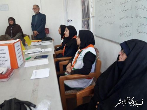 برگزاری انتخابات سراسری مجلس شورای دانش آموزی در شهرستان آزادشهر