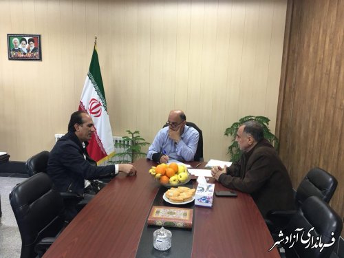 به منظور رسیدگی به درخواست ها، مسایل و مشکلات؛ملاقات عمومی فرماندار شهرستان آزادشهر با مردم برگزار شد