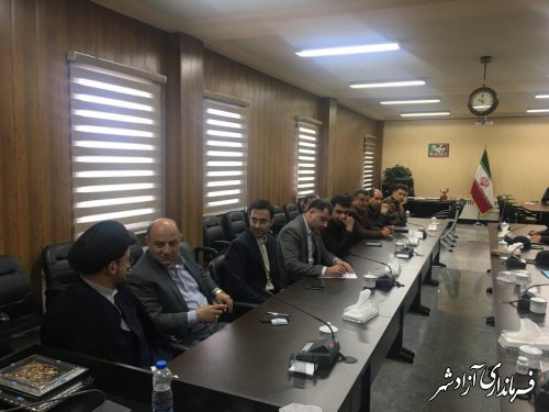 دیدار دادستان استان گلستان با فرماندار آزادشهر
