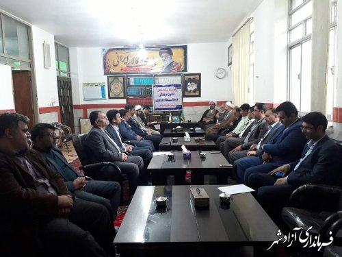 ستاد ساماندهی شئون فرهنگی شهرستان آزادشهر تشکیل جلسه داد