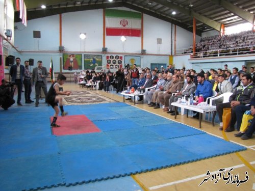 همایش تجلیل از مدال آوران ورزشی مدارس شهرستان آزادشهر