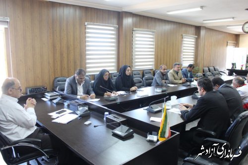 دومین جلسه ستاد ساماندهی امور جوانان شهرستان آزادشهر برگزار شد