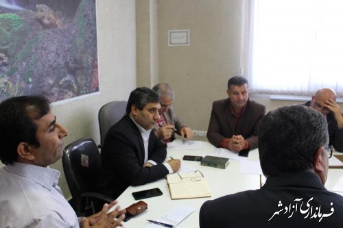 کارگروه فرعی اتباع بیگانه شهرستان آزادشهر تشکیل جلسه داد