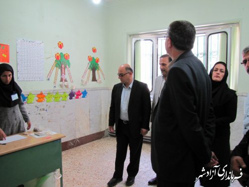 افتتاح پایگاه سنجش سلامت نوآموزان بدو ورود به پایه اول ابتدایی شهرستان آزادشهر