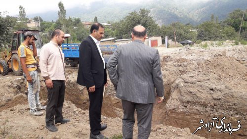 عملیات اجرایی ساخت مدرسه ابتدایی با مشارکت خیرین مدرسه ساز در روستای وطن آغاز شد