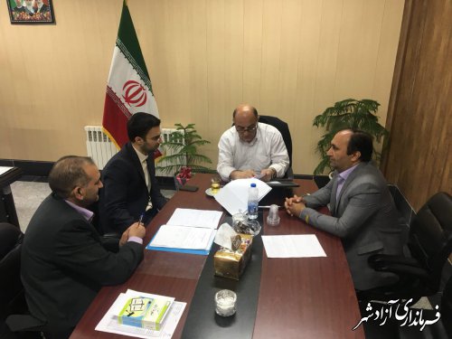 جلسه کمیته انطباق مصوبات شوراهای شهرستان آزادشهر برگزار شد