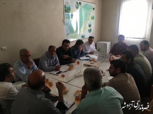 تشکیل دومین جلسه ستاد تنظیم بازار شهرستان آزادشهر