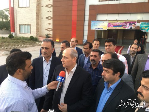 دکتر هاشمی استاندار گلستان: فاز دوم هتل الماس آزادشهر با رفع مشکلات بانکی تا پایان سال به بهره برداری کامل می رسد