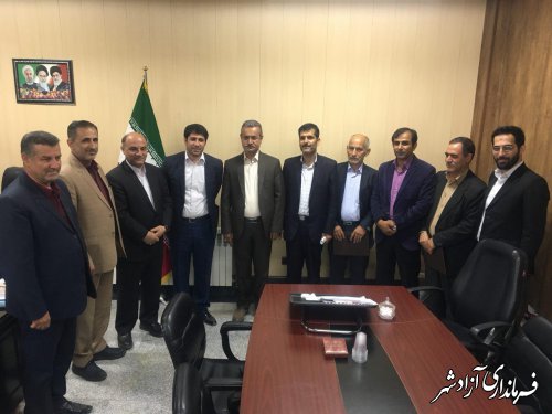  کریم زیتونلی به عنوان رییس اداره راهداری و حمل و نقل جاده ای شهرستان آزادشهر شد