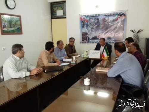 برگزاری دومین جلسه هماهنگی امور تعزیرات حکومتی شهرستان آزادشهر