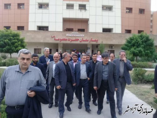 6 تخت ICU  تا دو ماه آینده در بیمارستان حضرت معصومه شهرستان آزادشهر راه اندازی خواهد شد