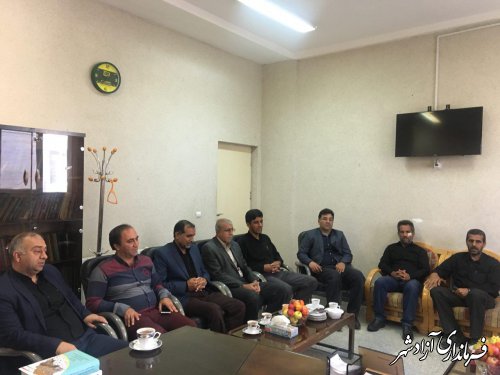 جلسه شورای اسلامی شهرستان آزادشهر برگزار شد