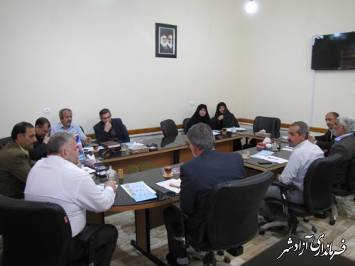 دومین جلسه شورای انجمن اولیای مرکزی شهرستان آزادشهر