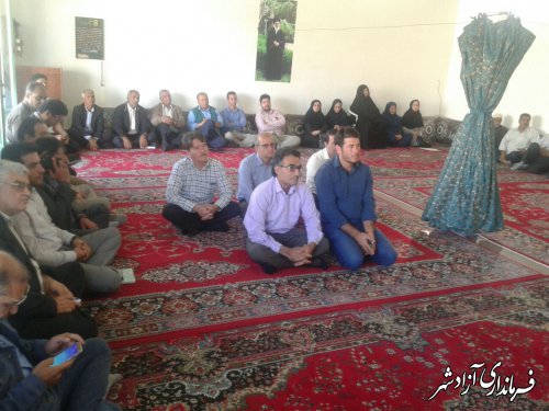 جلسه هم‌اندیشی توسعه کشت چغندرقند برای کشاورزان شهرستان‌های آزادشهر و رامیان در آزادشهر برگزار شد