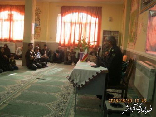 برگزاری دوره آموزش خانواده باموضوع ماهواره در دبیرستان مکتب الزهرا آزادشهر