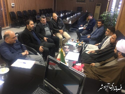 دیدار مدیرکل اوقاف و امور خیریه استان گلستان با فرماندار شهرستان آزادشهر