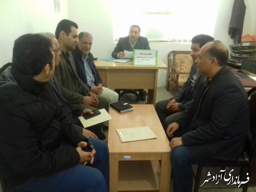 برگزاری چهارمین جلسه هماهنگی امور تعزیرات حکومتی شهرستان آزادشهر
