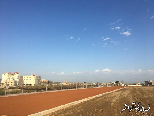 فاز اول استادیوم ورزشی شهرستان آزادشهر تا 22 بهمن امسال راه اندازی خواهد شد