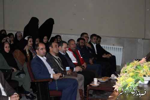 اختتامیه جشنواره شعر و داستان چهل چراغ در شهرستان آزادشهر برگزار شد