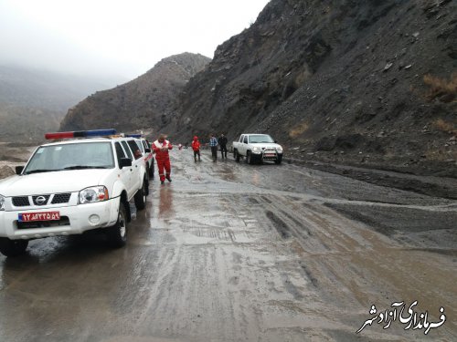 جاده آزادشهر به شاهرود در محدوده استان گلستان باز می باشد