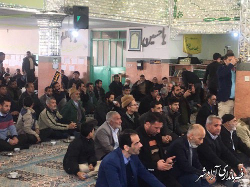 دیدار عمومی استاندار گلستان با مردم روستای وامنان آزادشهر